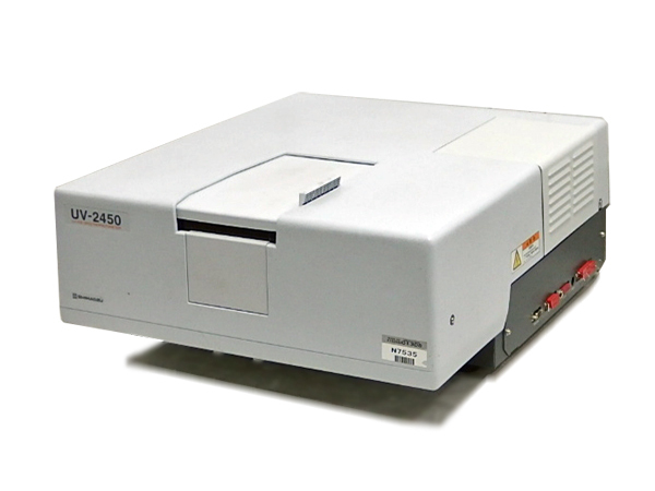 UV visible spectrometer (shimadzu 2450)
